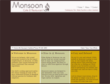 Tablet Screenshot of monsoonthai.co.nz